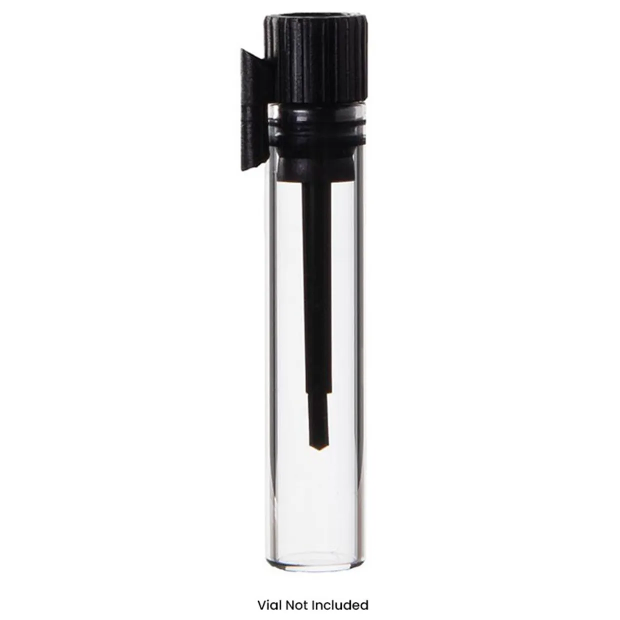 Discount Vials Black Perfume Sampler Plug With Clip And Applicator | 100 Pack> Perfume Samplers