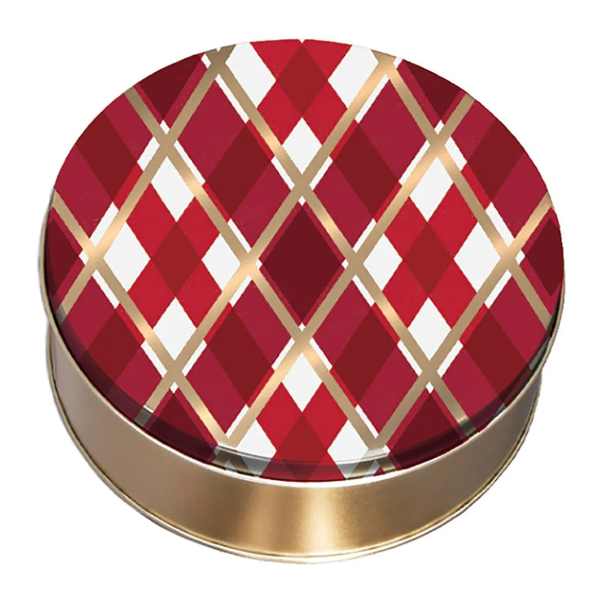 Jar Store Decorated Cookie Tin | 2 Pack> Decorative Storage