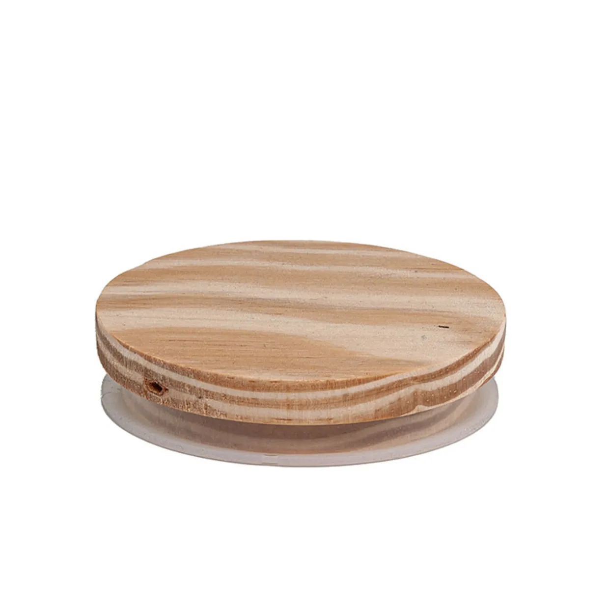 Jar Store Essence Pine Lid 3 1/8 Inch | 12 Pack> Wood Lids