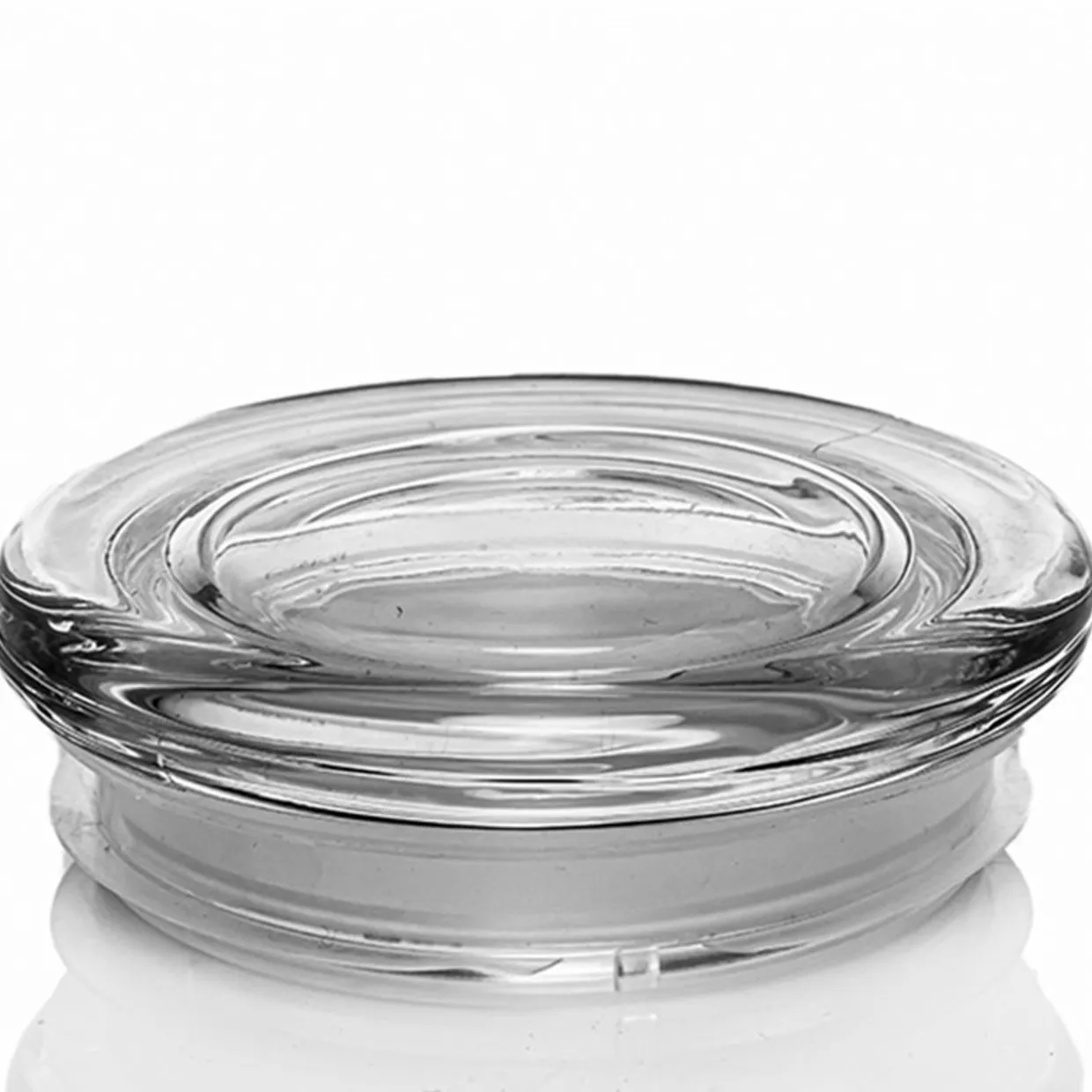 Libbey Extra Large Flat Glass Lid | 12 Pack> Glass Lids