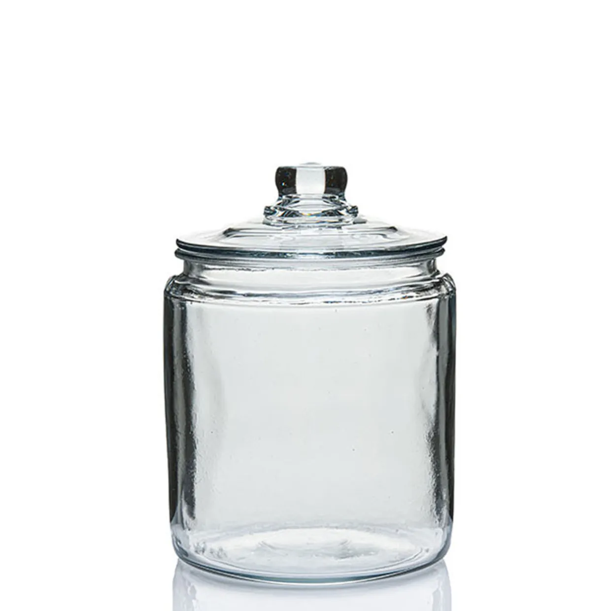 Anchor Hocking 1/2 Gallon Anchor Heritage Hill Jar With Glass Lid | 6 Pack> Medium | Heritage Hill