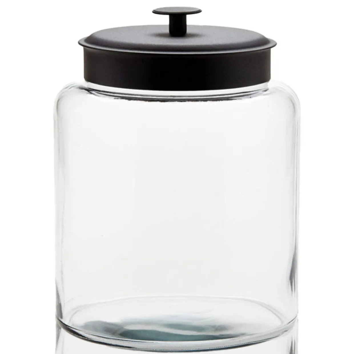 Anchor Hocking 2 Gallon Anchor Montana Jar With Black Metal Cover> Large | Montana Jars