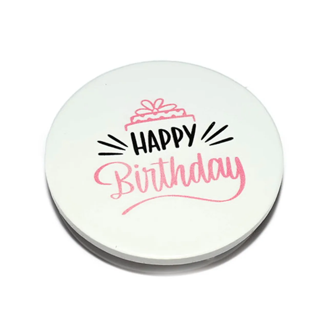 Jar Store Happy Birthday Wood Lid | 12 Pack> Wood Lids