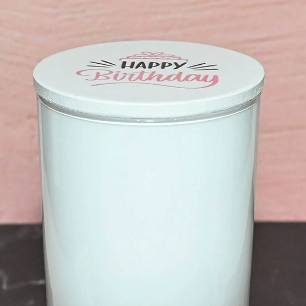 Jar Store Happy Birthday Wood Lid | 12 Pack> Wood Lids