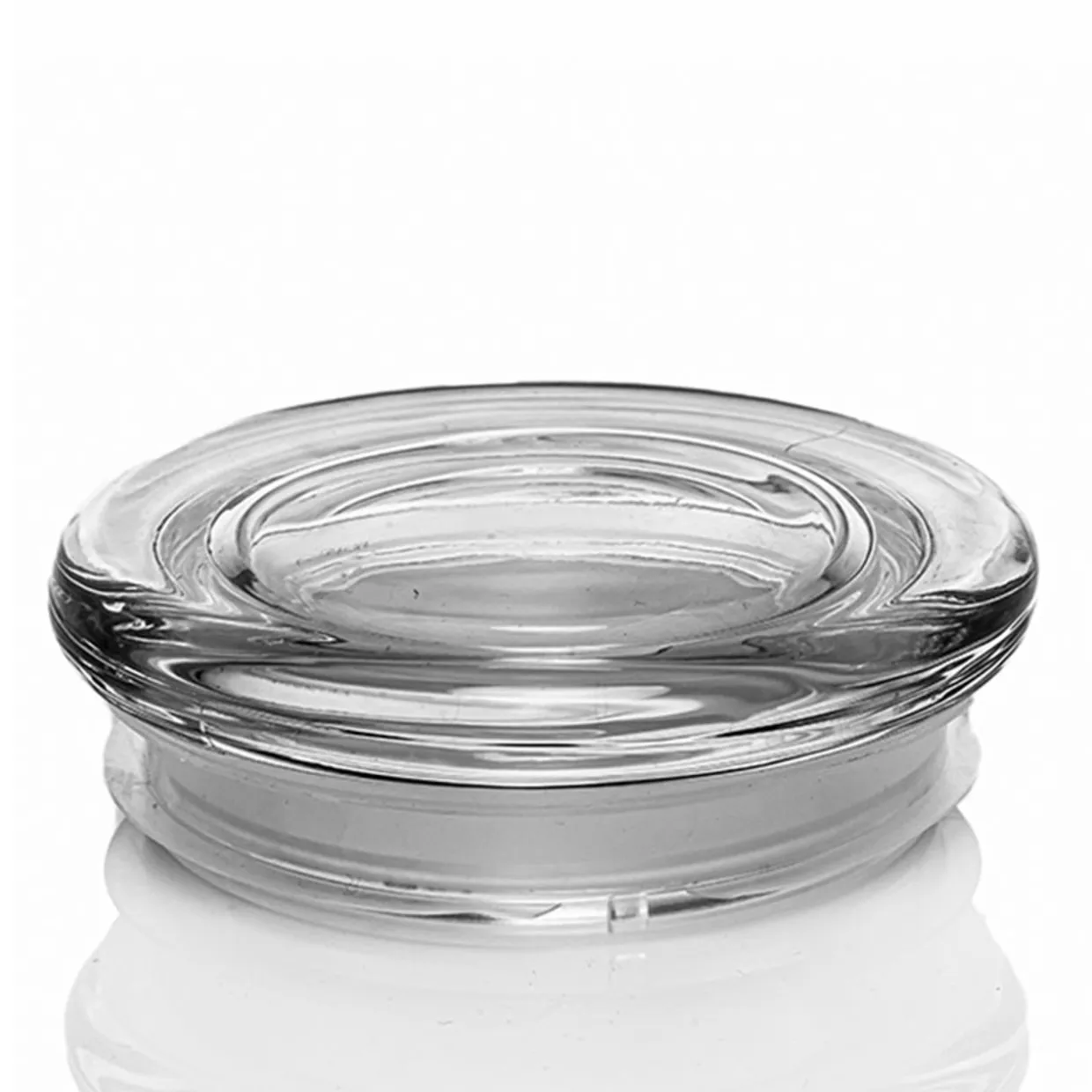 Libbey Large Flat Glass Lid | 12 Pack> Glass Lids