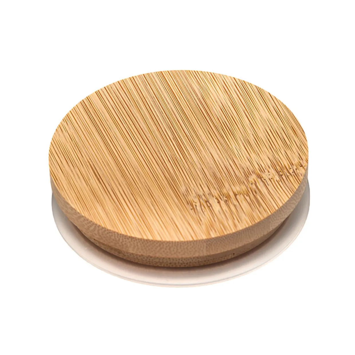 Jar Store Medium Bamboo Lid | 12 Pack> Wood Lids