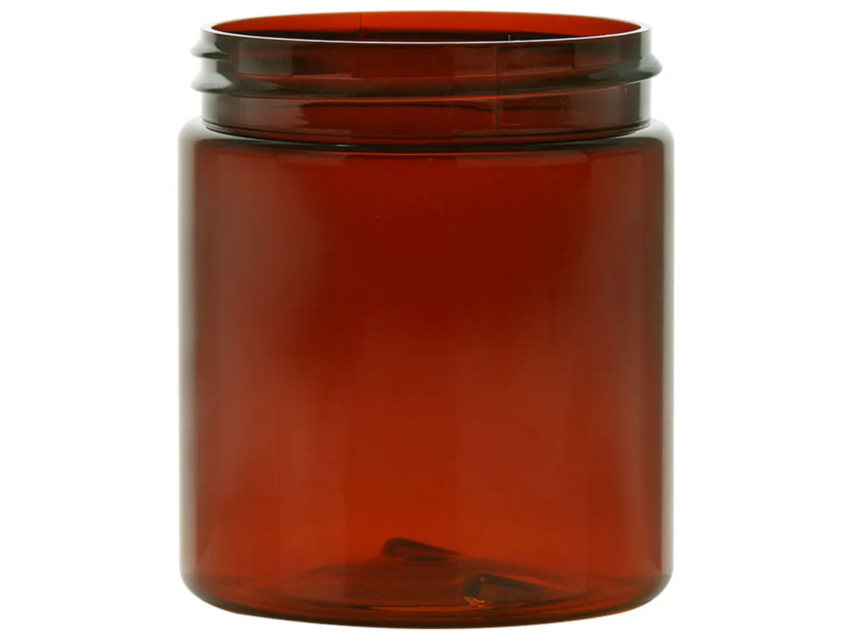 Jar Store 8 Oz PET Straight Sided Jar 70-400 | 36 Pack> Plastic Jars | Cosmetic Jars