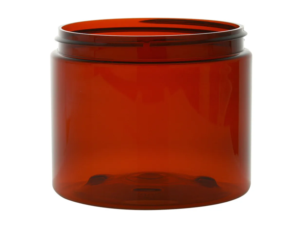 Jar Store 16 Oz PET Straight Sided Jar 89-400 | 36 Pack> Plastic Jars | Cosmetic Jars