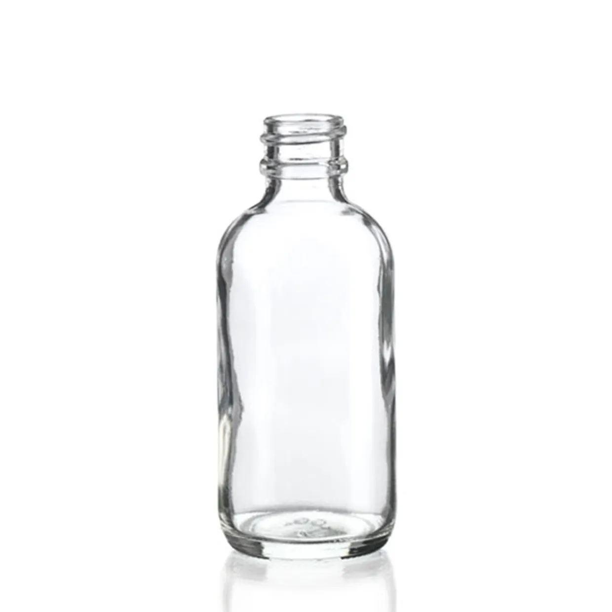 Discount Vials 2 Oz Boston Round Bottle 20-400 | 18 Pack> Glass Bottles | Essential Oil Bottles