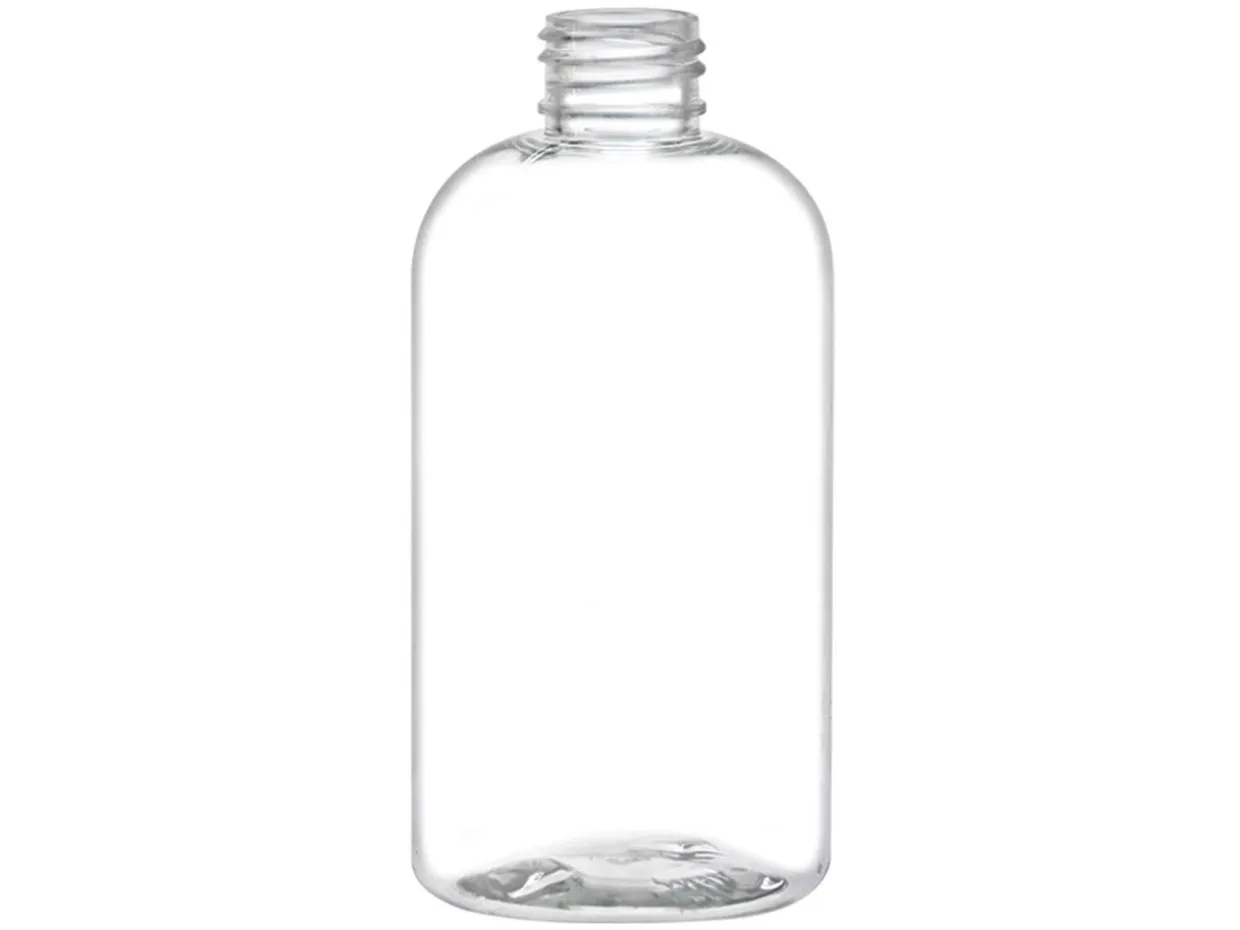 Jar Store 8 Oz PET Boston Round 24-410 | 36 Pack> Plastic Bottles | Juice Bottles