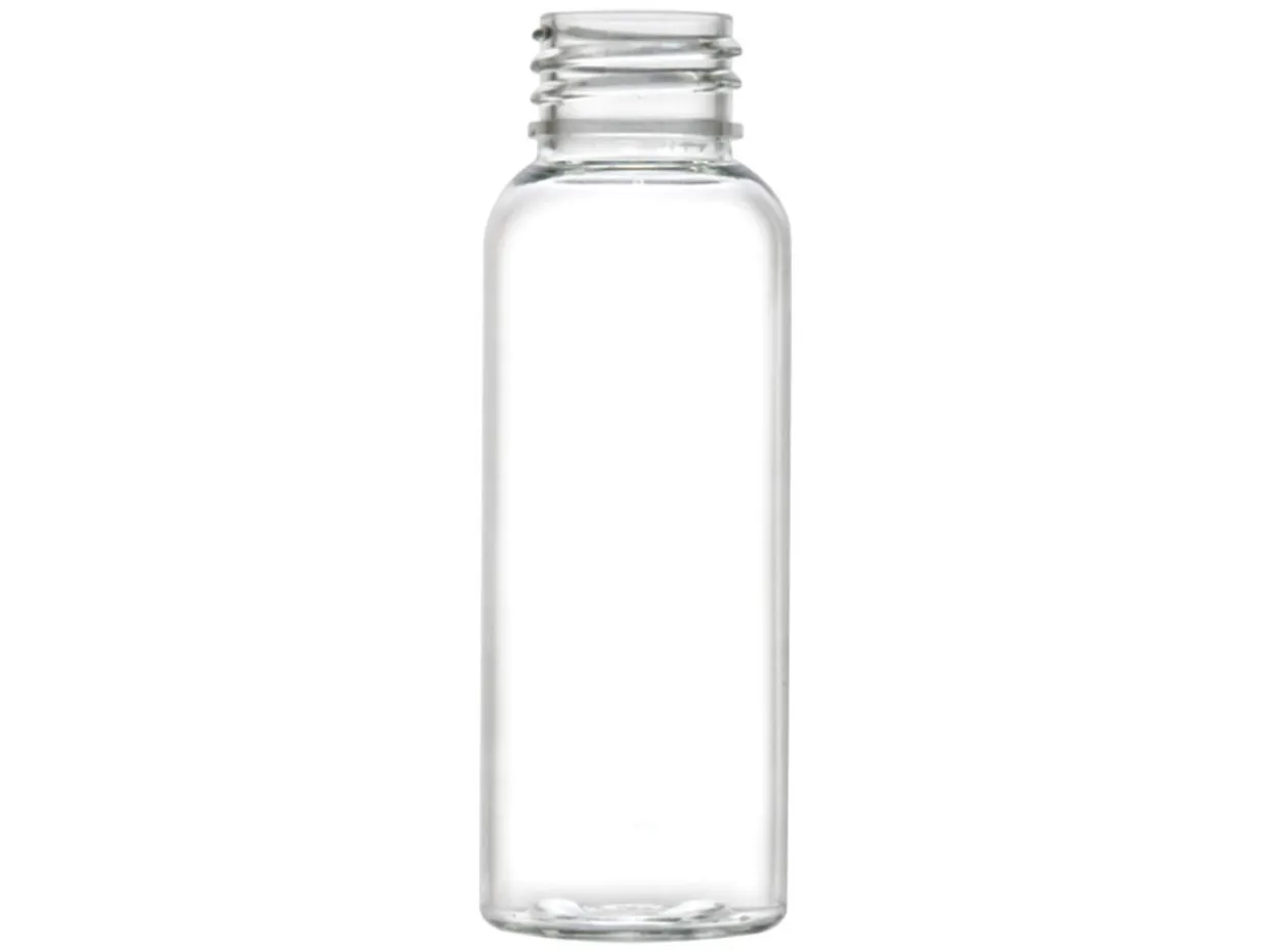 Jar Store 1 Oz PET Cosmo Round 20-410 | 36 Pack> Plastic Bottles | Juice Bottles