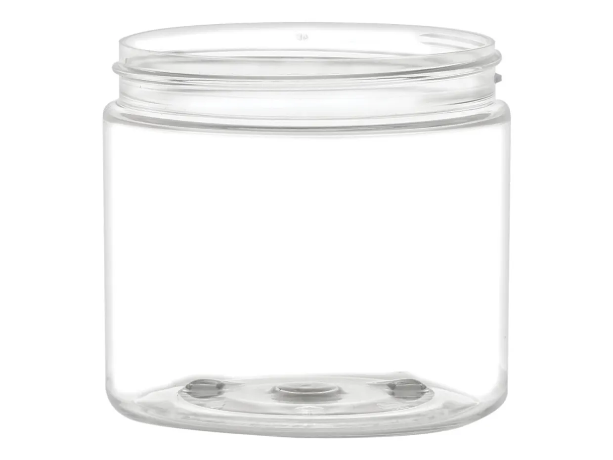 Jar Store 16 Oz PET Straight Sided Jar 89-400 | 36 Pack> Plastic Jars | Cosmetic Jars