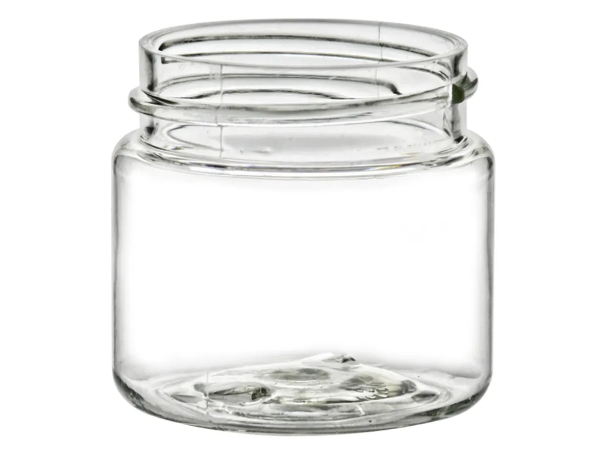 Jar Store 1 Oz PET Straight Sided Jar 38-400 | 36 Pack> Cosmetic Jars | Body Scrub And Lotion Jars