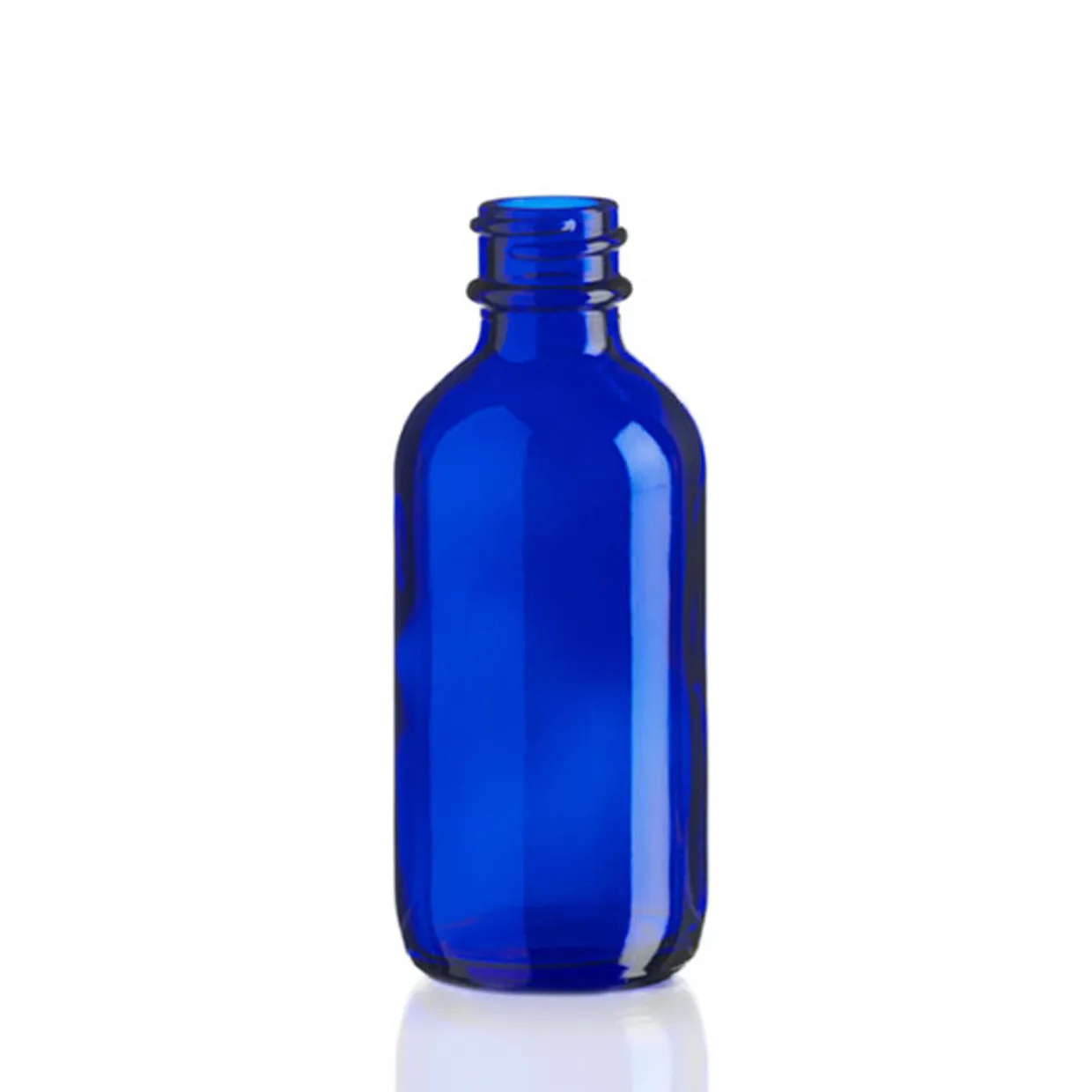 Discount Vials 2 Oz Boston Round Bottle 20-400 | 18 Pack> Glass Bottles | Essential Oil Bottles