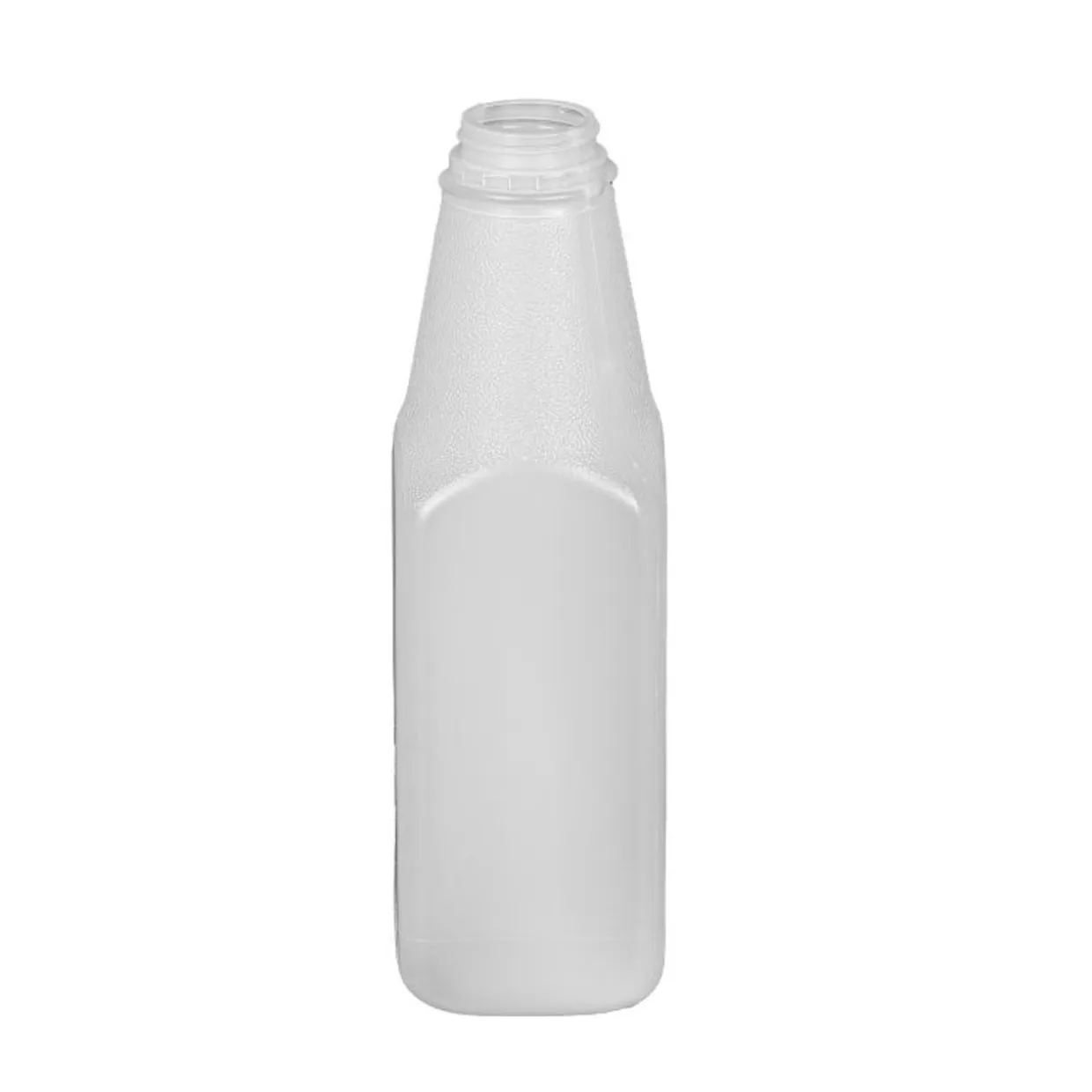 Jar Store 32 Oz HDPE Tall Square Tamper Evident Bottle 38-400 | 12 Pack> Juice Bottles