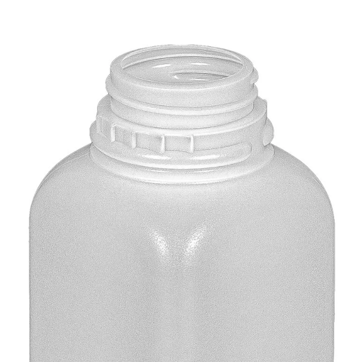 Jar Store 16 Oz HDPE Tall Square Tamper Evident Bottle 38-400 | 12 Pack> Juice Bottles