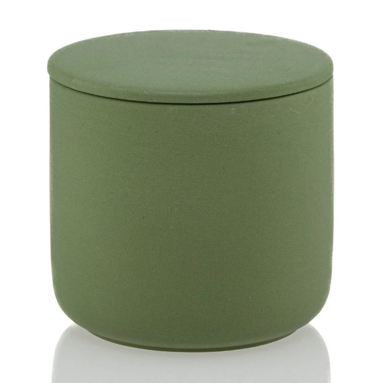Jar Store 13.5 Oz Ceramic Candle Jar With Lid | 16 Pack> Unique Candle Vessels | Candle Jars With Lids