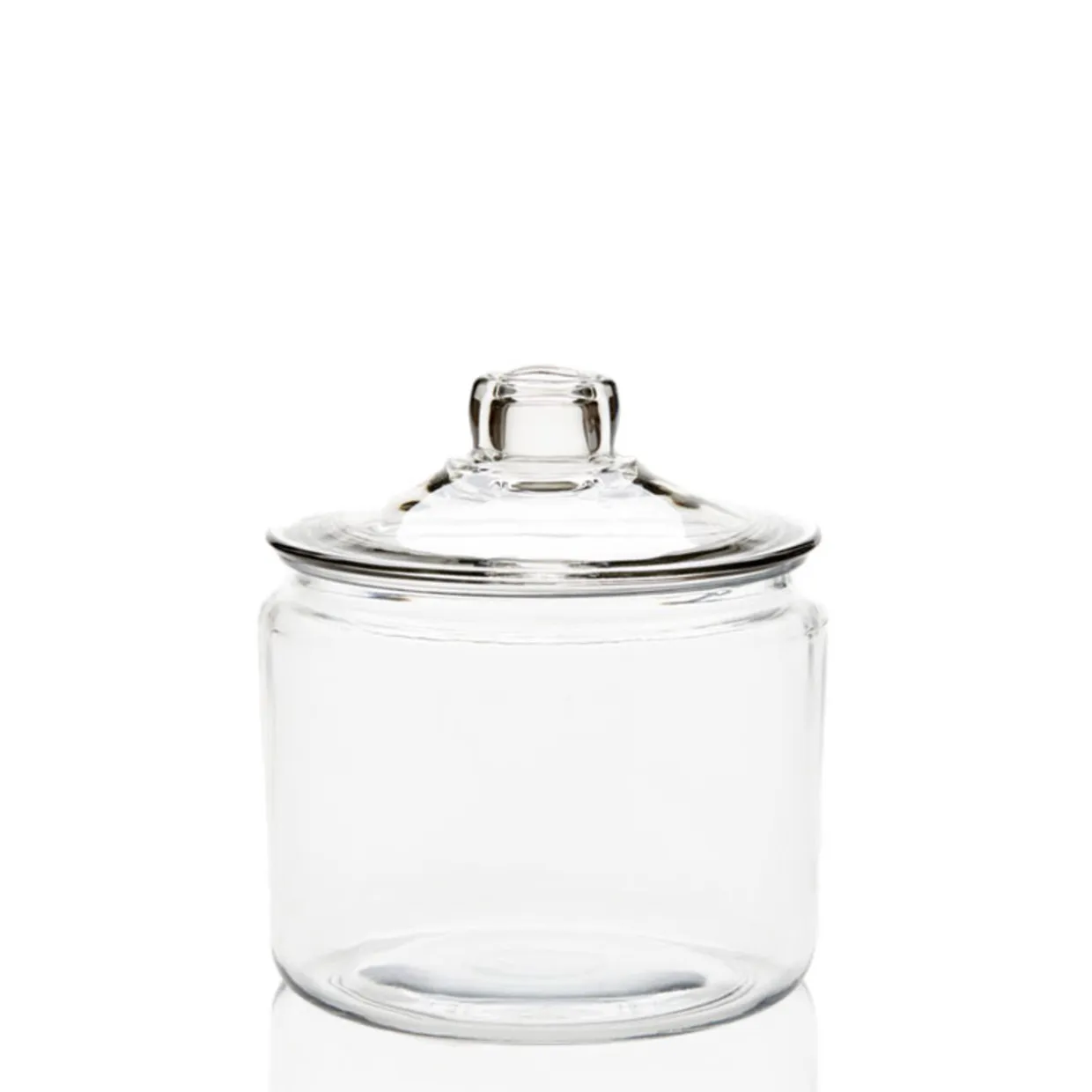 Anchor Hocking 3 Quart Anchor Heritage Hill Jar With Glass Lid> Bath Salt Jars And Bottles | Heritage Hill