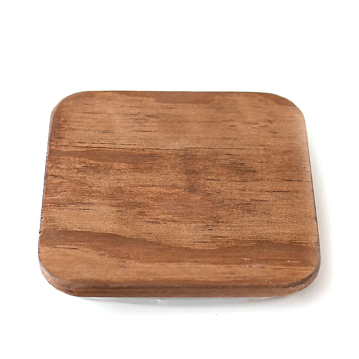 Jar Store Timber Square Wood Candle Lid | 12 Pack> Wood Lids